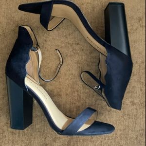 Chinese Laundry black suede stiletto